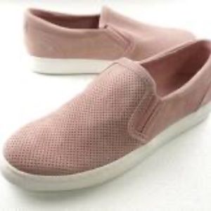 Light pink slip on shoe